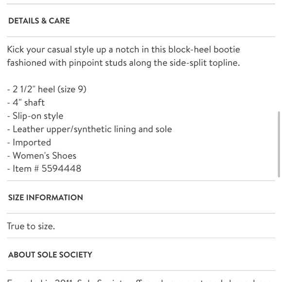 Sole Society Black Studded Faux Suede Booties - Picture 11 of 12